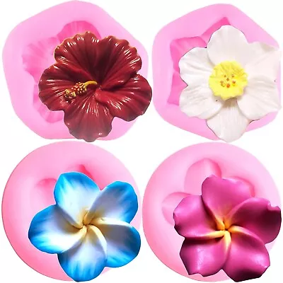 Flower Petal Silicone Fondant Mould Cake Decor Sugarcraft Mold Chocolate Icing • £3.59