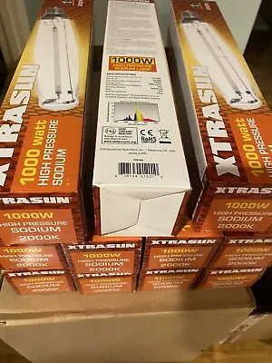 Lot Of 11 XtraSun 1000 Watt High Pressure Sodium 2000K Grow Light Bulb XTB1000 • $350