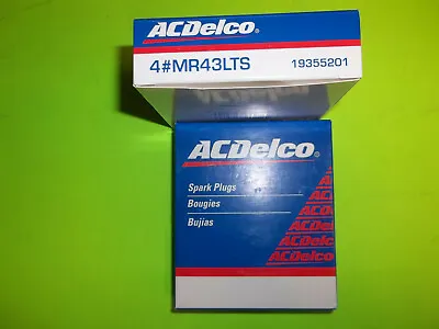 8 Pack Spark Plugs AC Delco MR43LTS 350 305 Mercruiser 5.0 5.7 V8 7.4 • $24.95
