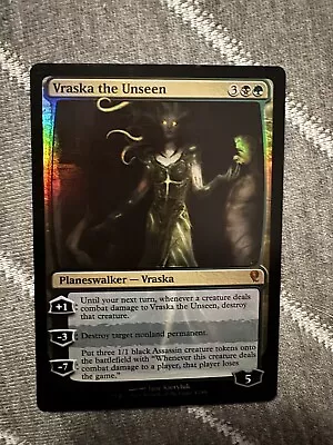 MTG Vraska The Unseen Jace Vs Vraska 42 Foil Mythic • $2