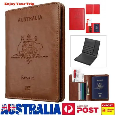 $12.69 • Buy RFID Passport Holder Travel Wallet Accessories Passport Purse Card Wallet