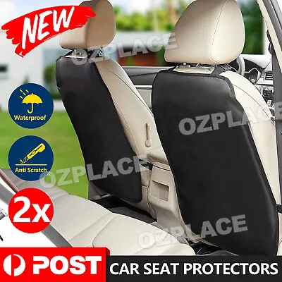 2x Car Back Seat Protectors Covers Kids Kick Mat Padded Mats Children Kid Care • $13.95