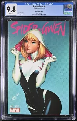Spider-Gwen #1 Rupps Comics J. Scott Campbell Exclusive Variant CGC 9.8 Rare • $179.99
