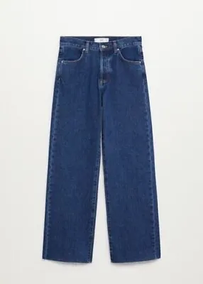 Mango Womens Wide Leg / High Waisted Jeans. UK 6 L34 • £18.99