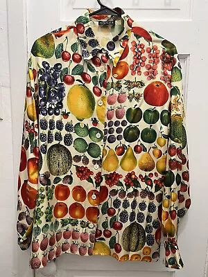 Vintage Gucci Fruit Shirt S/S 1996 • $600