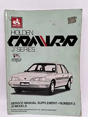 HOLDEN J SERIES FACTORY HOLDEN PARTS & TEXT MANUAL Genuine CAR AUTO SERVICE JD • $39.99