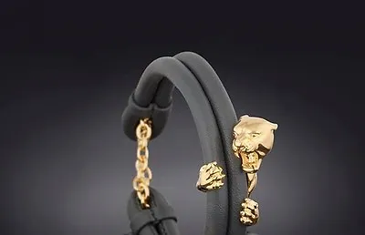 Panther Mowing Charm Rebellion For Black Rock Large Men Bracelet Without Bracelet • $180.32