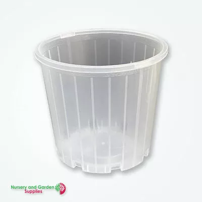 200mm Clear Orchid Pot - Transparent Plastic Pot For Phalaenopsis Orchids • $29.99