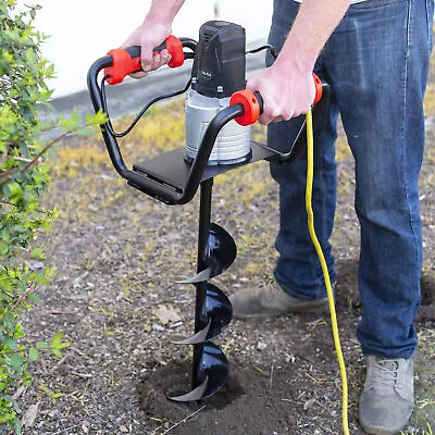 XtremepowerUS 1500W Electric Post Hole Digger Auger Digging With 6  Auger Bit • $179.95