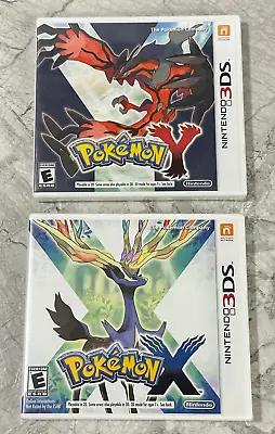 $299.95 • Buy Pokemon Y + X (Nintendo 3DS, 2013) New & Factory Sealed -First-Print-