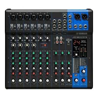 Mixing Console - Compact Mixer W 12 Input Channels SPX Digital Effects (MG12X) • £512.99