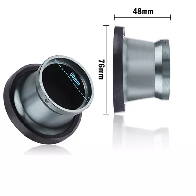 Motorcycle 50mm Air Filter Horn Cup Velocity Stack For PWK 21/24/26/28/30 Carb • $12.98