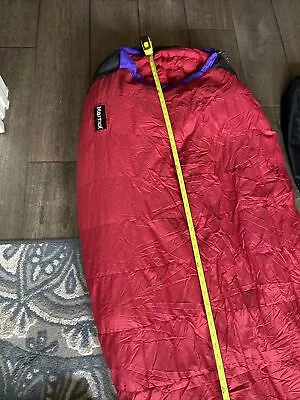 MARMOT Never Summer Regular Goose Down Sleeping Bag • $175