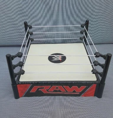 £10 • Buy Mattel WWE Raw Wrestling Ring 2010 Spring Loaded
