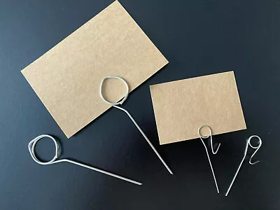 £4.50 • Buy 20or10 Price Flag TICKET/HOLDER Label Counter Display Deli Food Catering Pin Bro