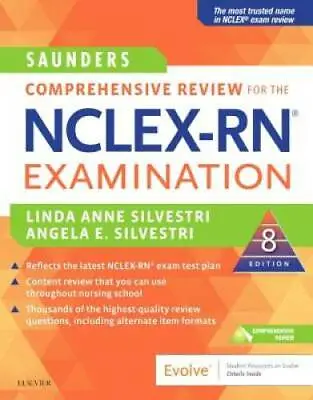 $55.95 • Buy Saunders Comprehensive Review For The NCLEX-RNÂ® Examination (Saunders Co - GOOD