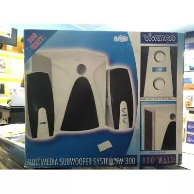 Vivanco Multimedia Subwoofer System Sw 300 Watt • £20.39