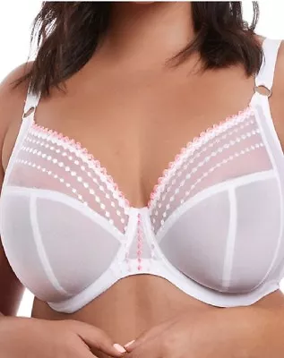 Elomi- Matilda Underwired Plunge Bra - 8900-white**various Uk Sizes-cs • $49.73