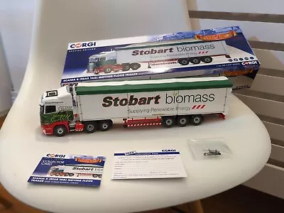 Corgi Scania R Moving Floor Trailer  Eddie Stobart  CC13756 VGC • £59.95