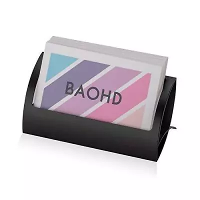 Metal Business Card Holder For Desk Modern Aluminum Business Card Display • $11.79