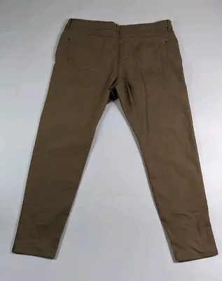 M & S Jegging Stretch Skinny Jeans Size 20M W39 L30 Tan • £12.99