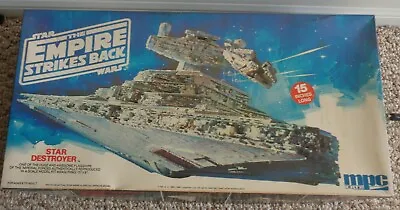 New Mpc Vintage Star Wars The Empire Strike Back Star Destroyer Model Kit 8915 • $49.99