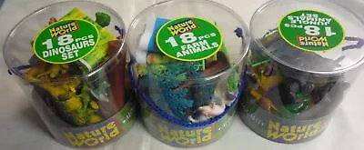 £6.95 • Buy Plastic Animals 21 Pce Set New Toys Farm Animals Wild Animals Farm Ocean