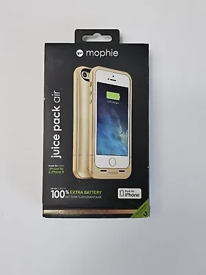 New Mophie Juice Pack Air For IPhone 5 5S Battery Case USB Cable • $16.90