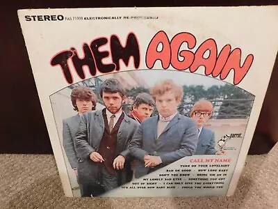 THEM AGAIN - LP PARROT LABEL STEREO PAS 71008 VAN MORRISON - Excellent Cond. • $26.99