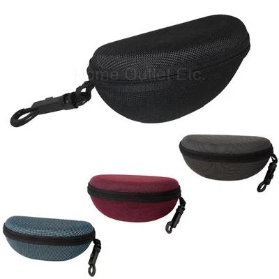 $7.95 • Buy Nylon Semi-Hard Zipper Eyewear Case W/Clip+Belt Loop Sunglass Sunnies Eye Glass