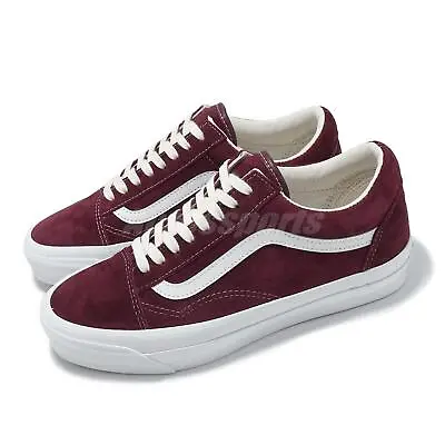 Vans Old Skool 36 Port Royale Red Lx Pig Suede Men Casual Shoes VN000CNG4QU • $198