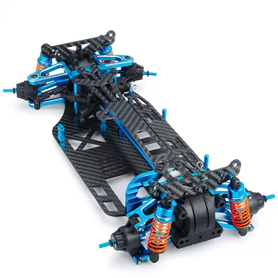 Metal Carbon Chassis Frame For Tamiya TT01 1/10 SCALE RC On Road Drift Car Parts • $274.99