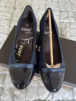 £20 • Buy Jana Softline Womens Shoes Blue Low Heel Slip-On Shoes SIZE UK 6 BNIB RRP £39.99