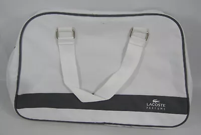 Lacoste Parfums White Travel / Kit Bag Polyester • £13.50