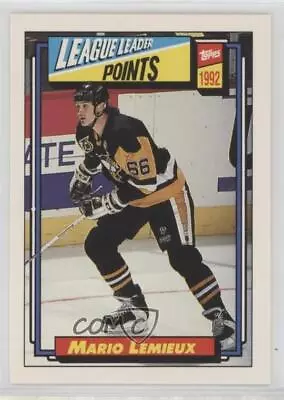 1992-93 Topps Mario Lemieux #504 HOF • $1.98