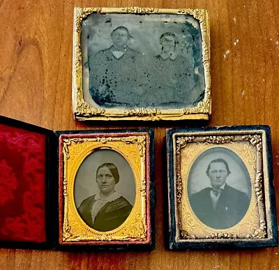 Antique Photo Lot Ambrotypes And Tintype • $79.99