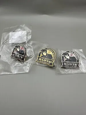 Elvis Presley Insiders Pin Lot NIP 2006-2007 2009-2010 2012 - SEALED • $14.01