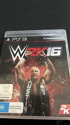 WWE 2K16 Sony PlayStation 3 PS3 Game Complete PAL • $18
