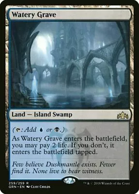 FOIL Watery Grave [Guilds Of Ravnica] - MTG - Near Mint • $41.99