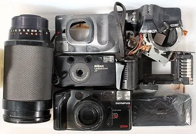 Olympus Nikon Minolta Misc Parts Lot • $14.93