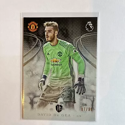Manchester United/Man Utd David De Gea Limited Edition Card • £17.50