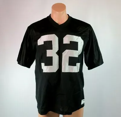 San Knit Sz L Oakland Los Angeles Raiders Marcus Allen #32 Authentic Jersey • $135