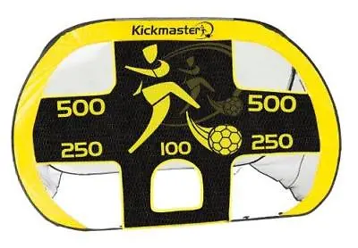 New Kickmaster 2 In 1 Quick Pop Up Football Goal And Target • £23.95