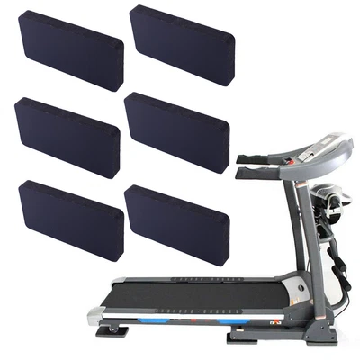 $55.22 • Buy 6pc Non-Slip Shock Absorbing Treadmill Mat Cushion Sound Insulation Exercise Gym