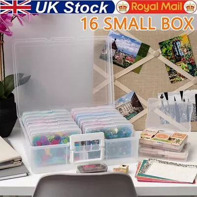 Jumbo Photo Storage Box 1600 4x6 Picture Album Organizer Container Craft Case UK • £19.89