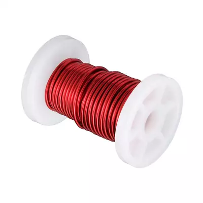 BNTECHGO 16 AWG Magnet Wire - 2 Oz - 0.0492  Red • $12.49