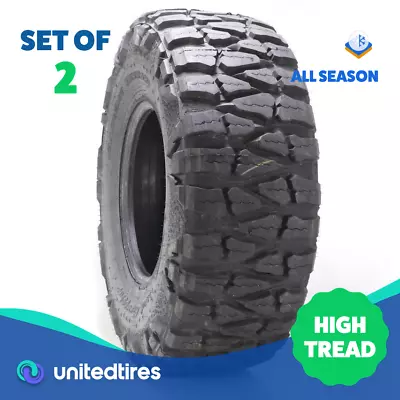 Set Of (2) Driven Once LT 37X13.5R17 Nitto Extreme Terrain Mud Grappler 131P ... • $971.90