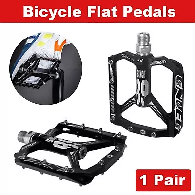 Aluminum Alloy Road Mountain Bike Pedals Bicycle Pedals Ultra Sealed Bearing • $47.99