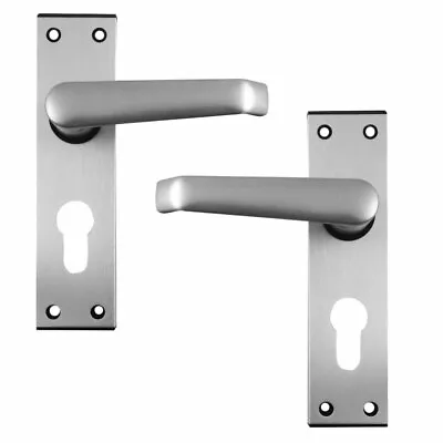 Union Wellington Ambassador Euro Plate Levers AS (J366PE-AS) • £31.60