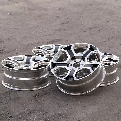 Ford F150 22  Inch Rim OEM 2008 2009 2010 2011 2012 2013 2014 Harley Wheel Set • $3489.51